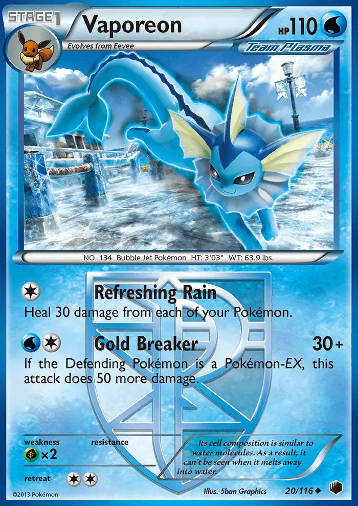 Image of the card Vaporeon