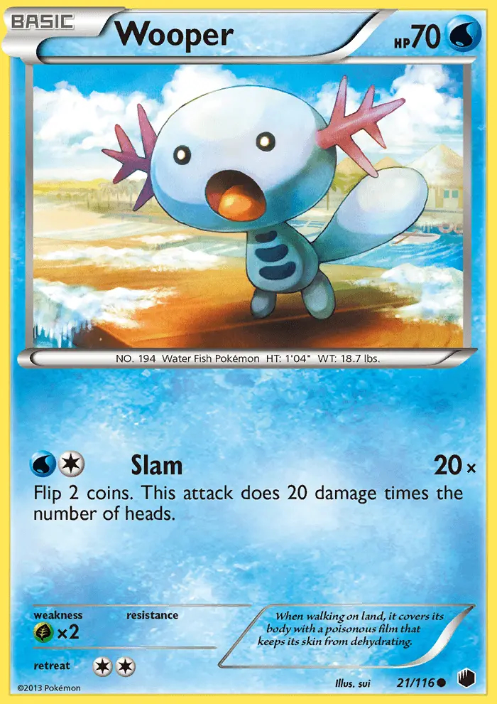 Image of the card Wooper