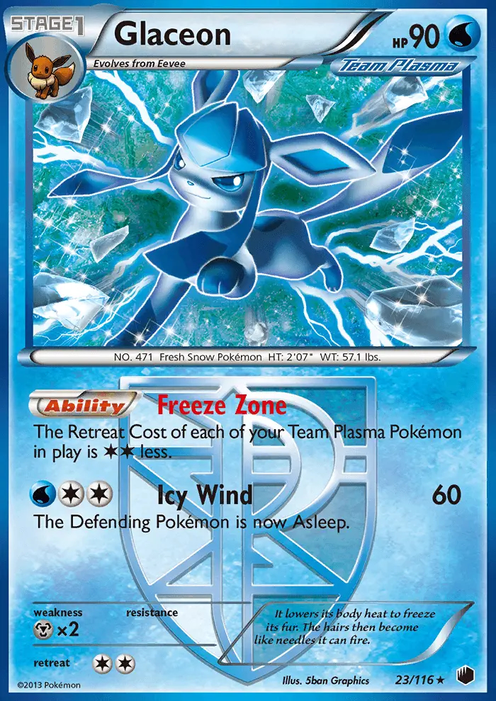 Image of the card Glaceon