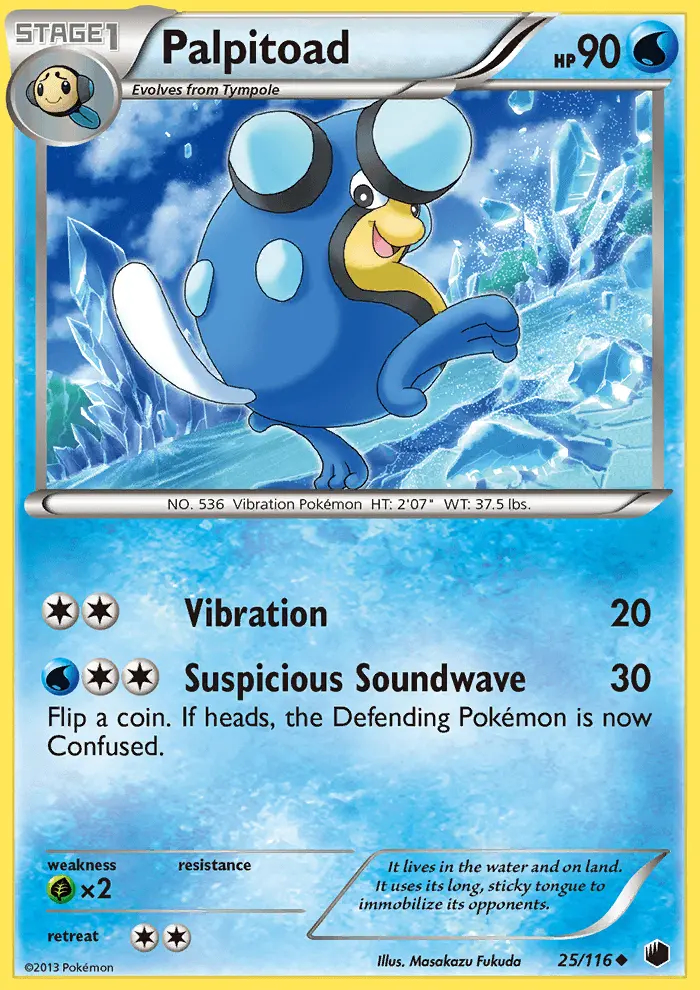Image of the card Palpitoad