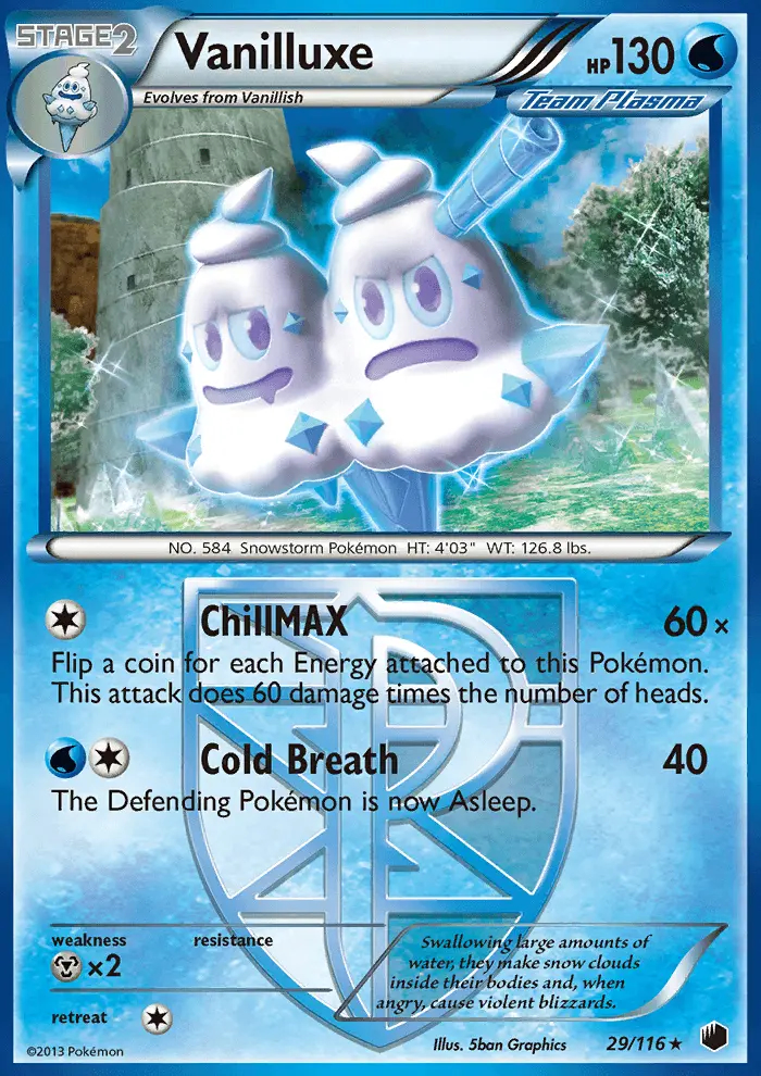 Image of the card Vanilluxe