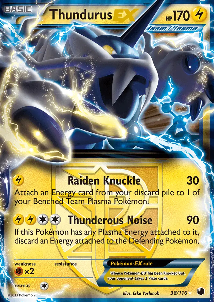 Image of the card Thundurus-EX