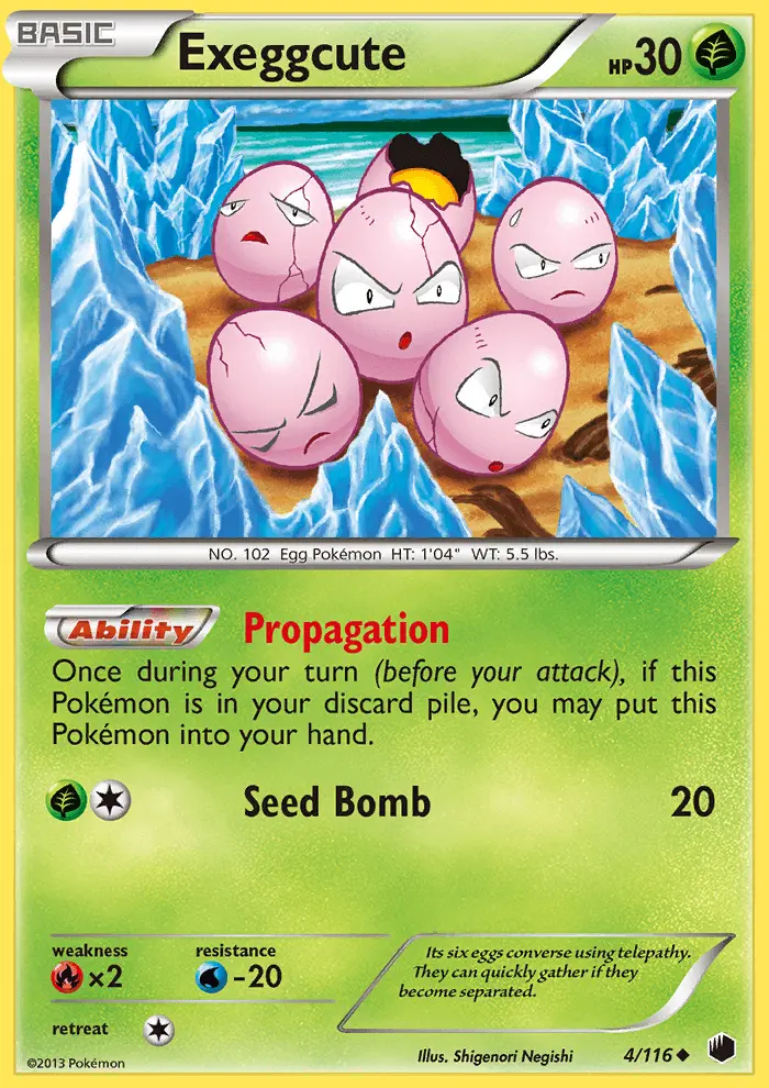 Image of the card Exeggcute