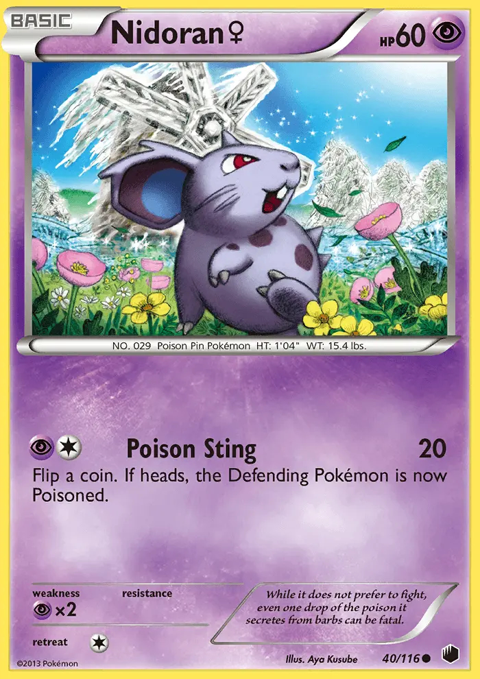 Image of the card Nidoran♀