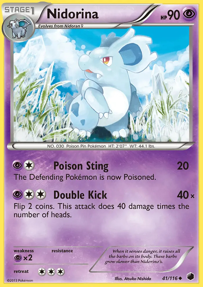 Image of the card Nidorina