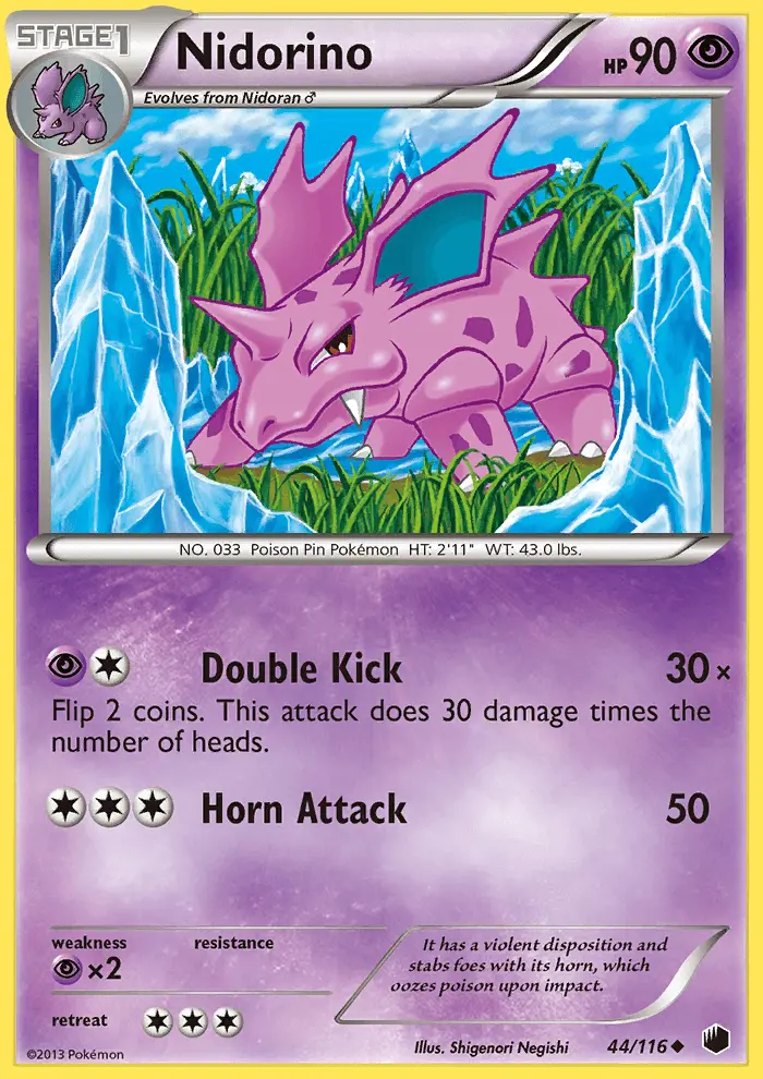Image of the card Nidorino