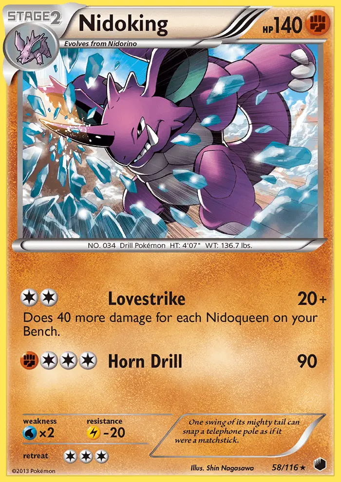 Image of the card Nidoking