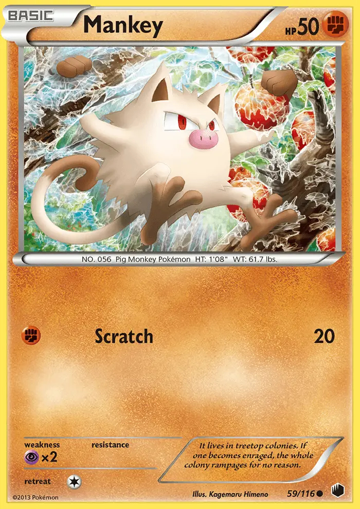 Image of the card Mankey