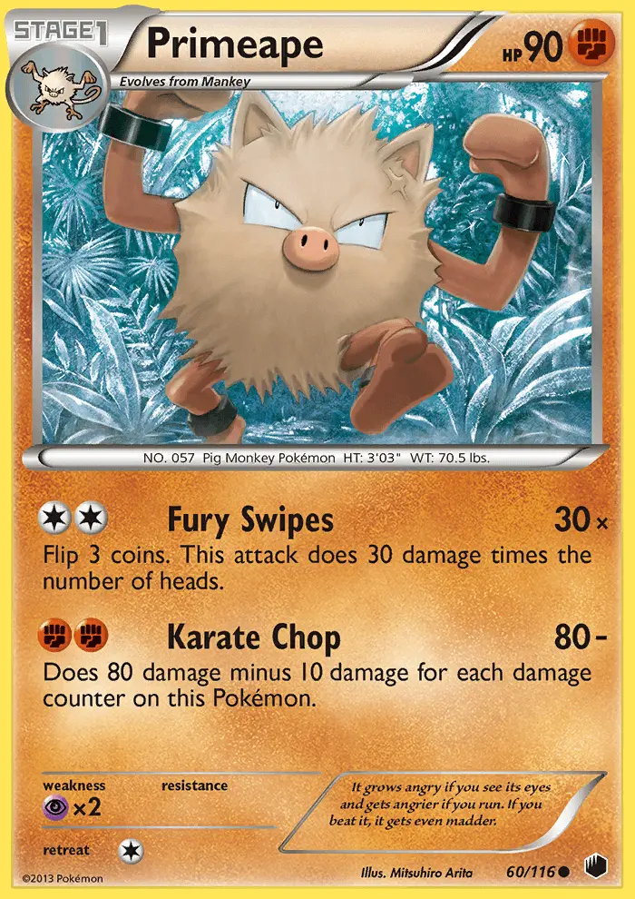 Image of the card Primeape