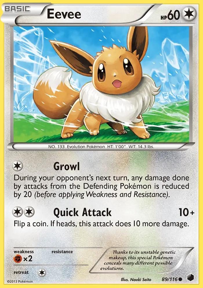 Image of the card Eevee