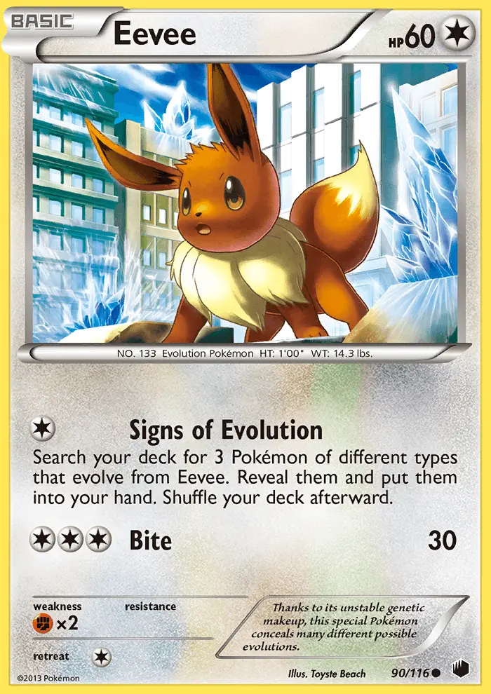 Image of the card Eevee