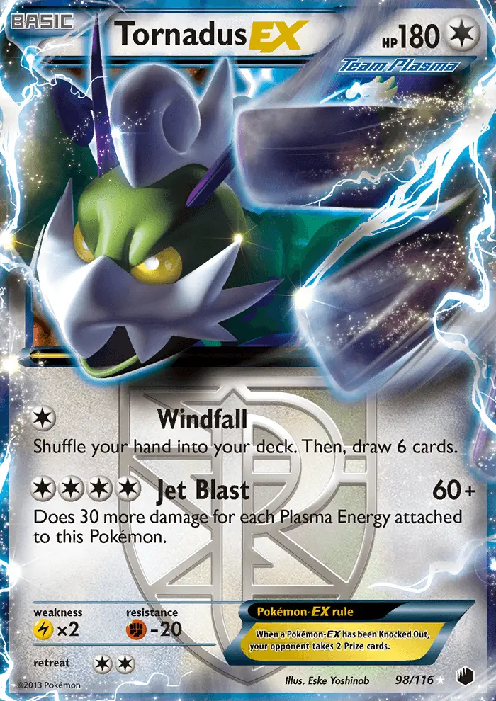 Image of the card Tornadus-EX