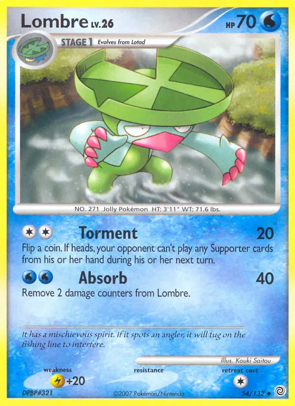 Image of the card Lombre