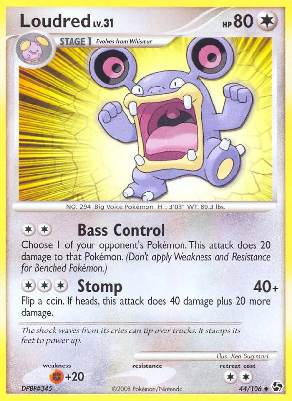 Image of the card Loudred