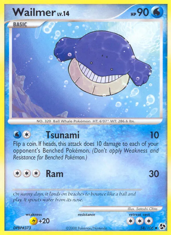 Image of the card Wailmer