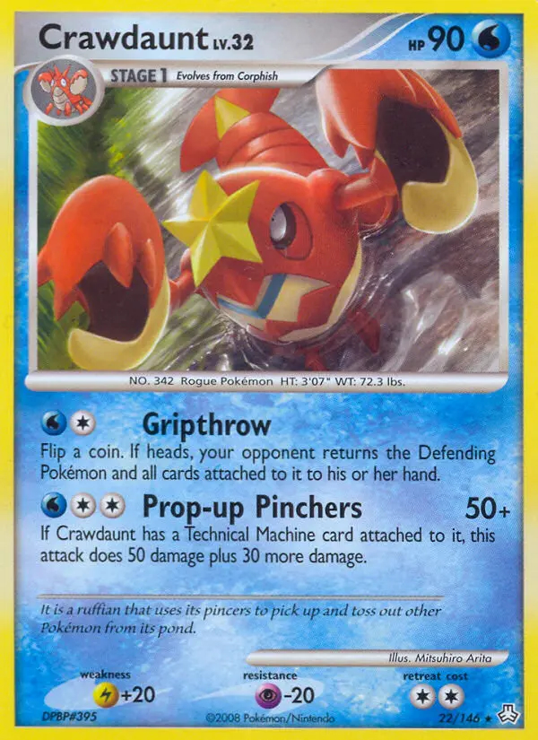 Image of the card Crawdaunt