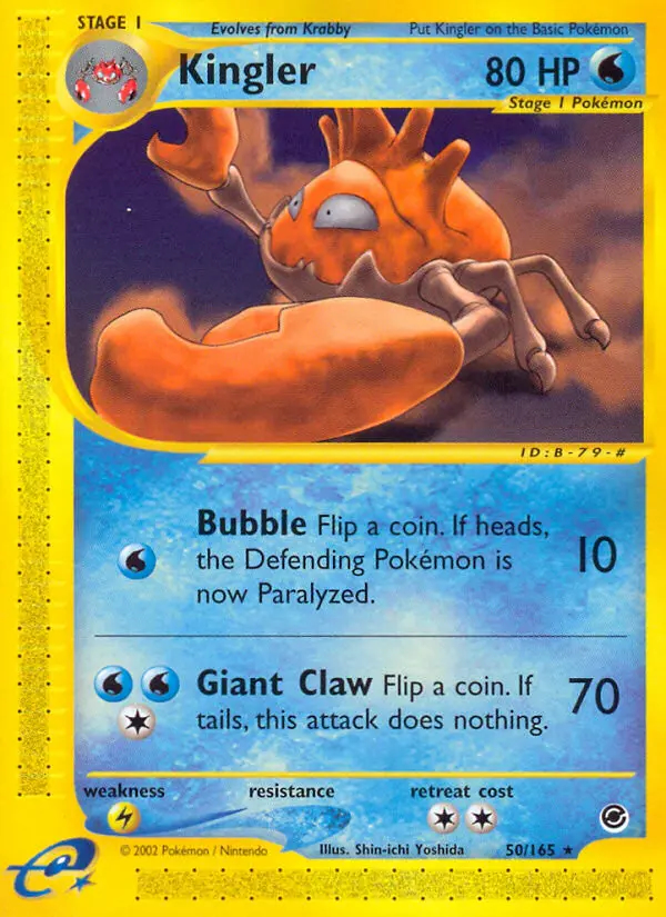 Image of the card Kingler