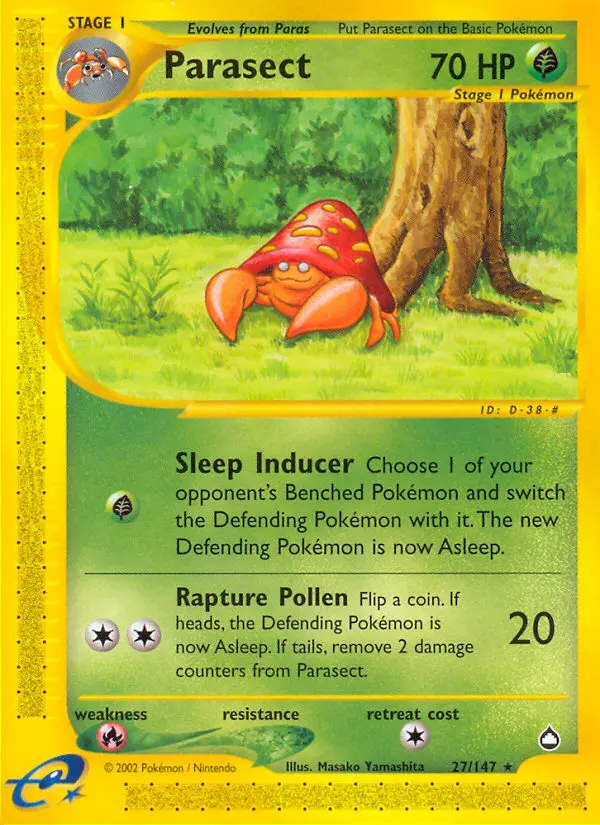 Image of the card Parasect
