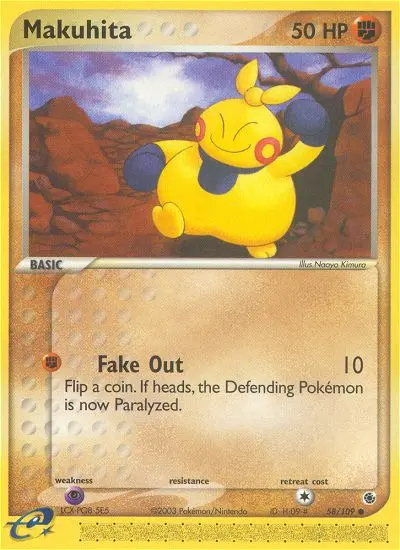 Image of the card Makuhita