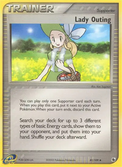 Image of the card Lady Outing