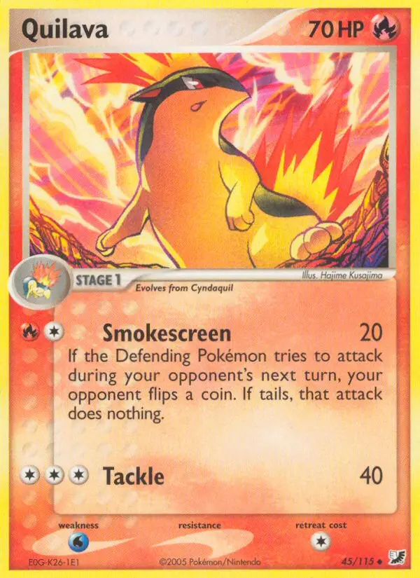 Image of the card Quilava