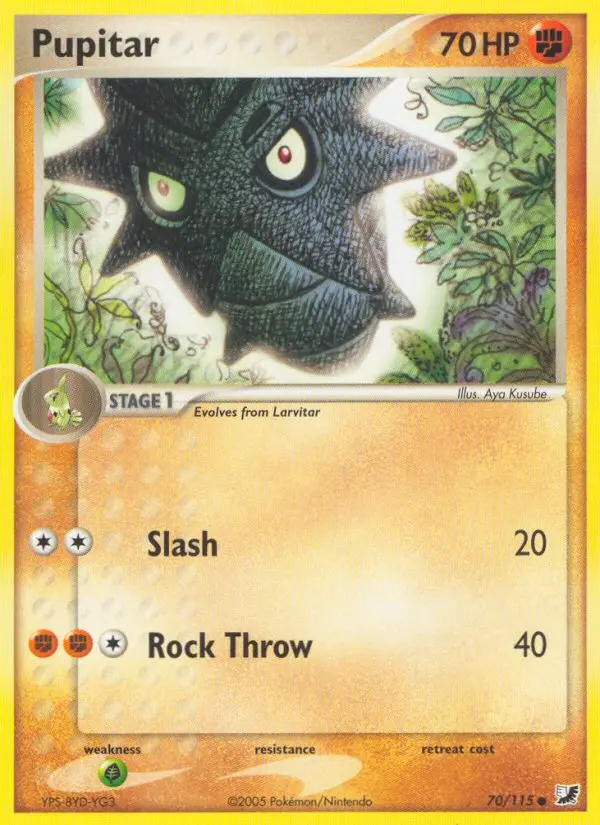 Image of the card Pupitar
