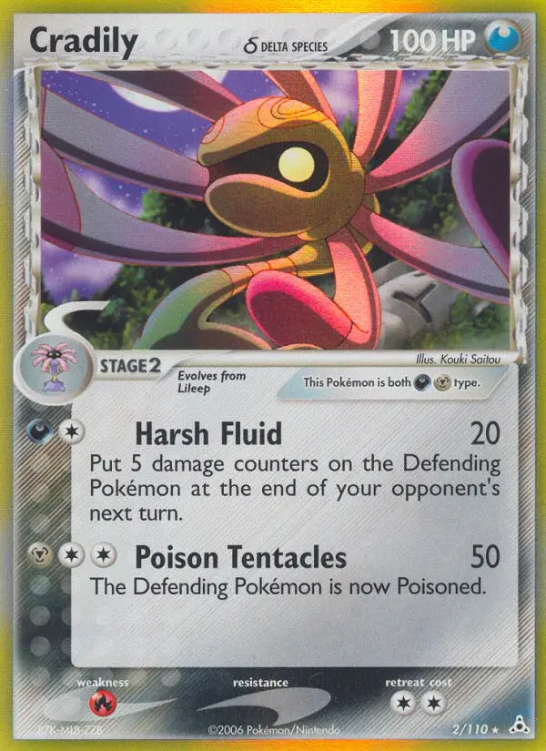 Image of the card Cradily δ
