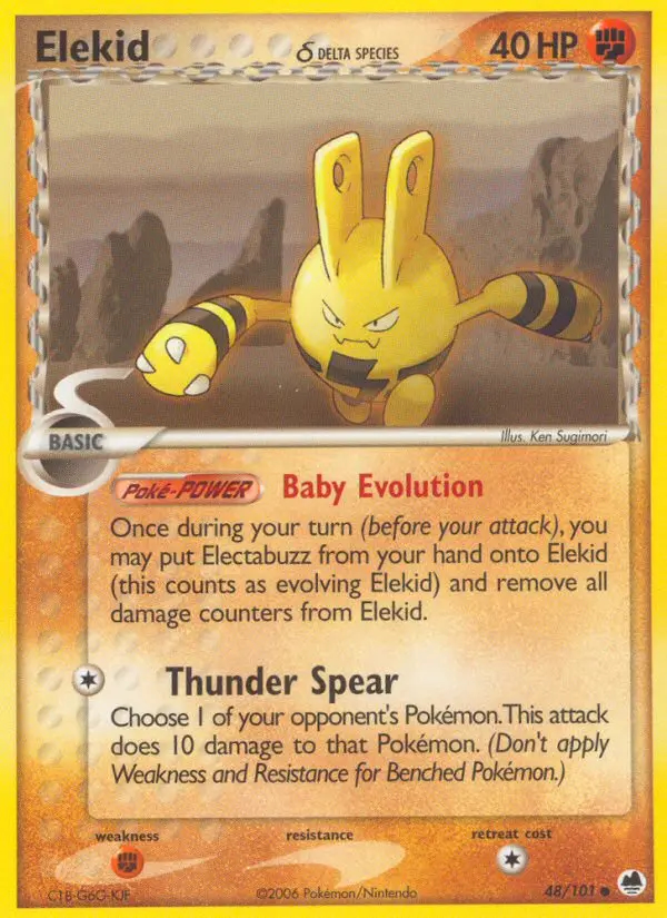 Image of the card Elekid δ