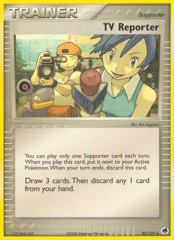 Image of the card TV Reporter