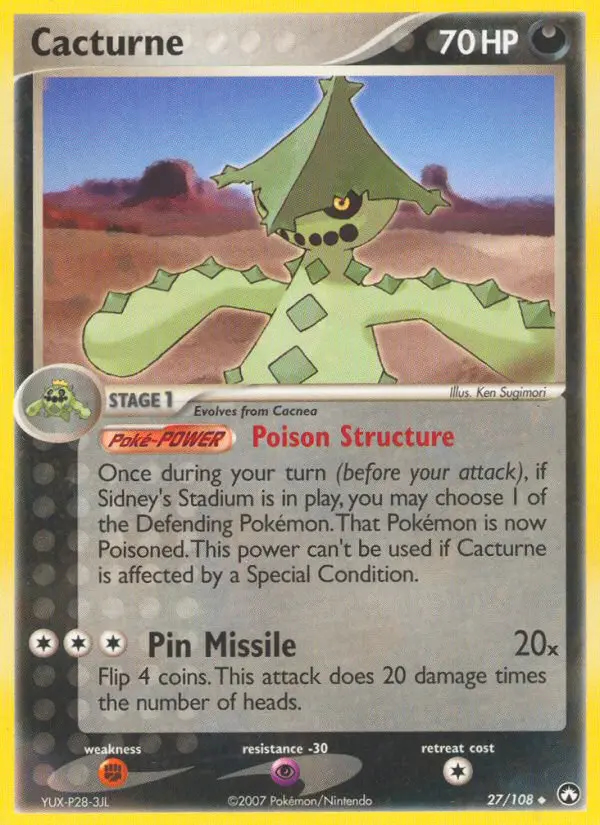 Image of the card Cacturne