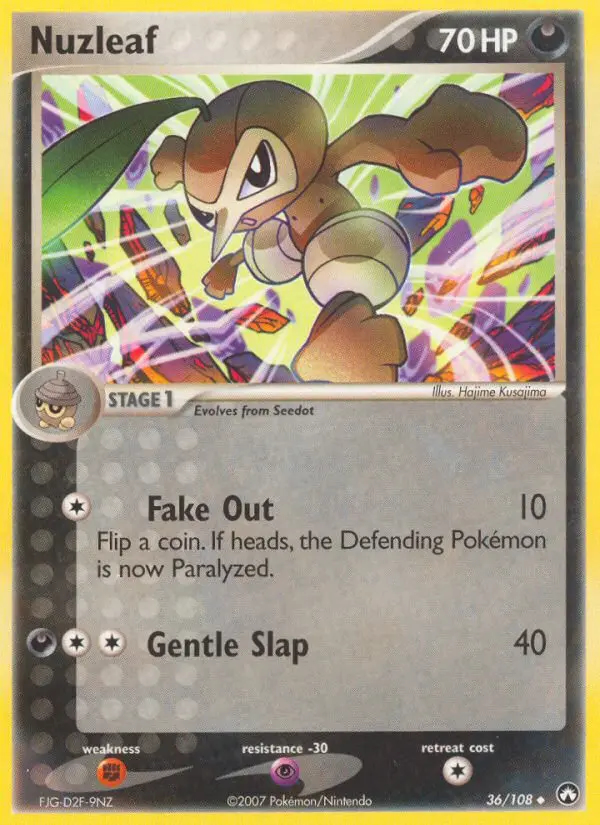 Image of the card Nuzleaf