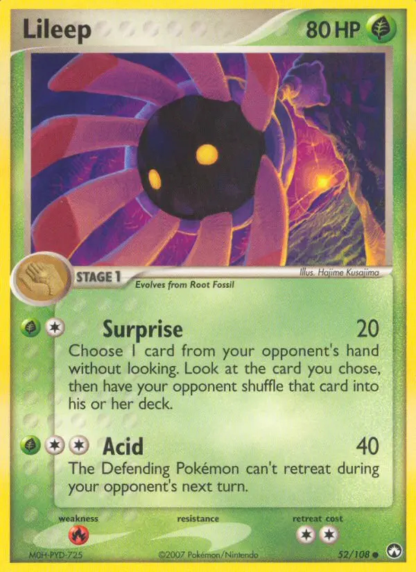Image of the card Lileep