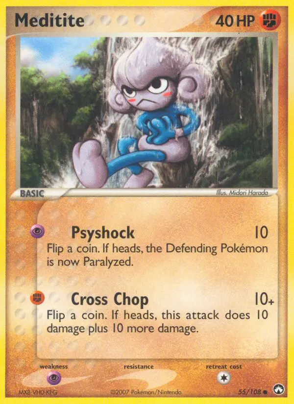 Image of the card Meditite