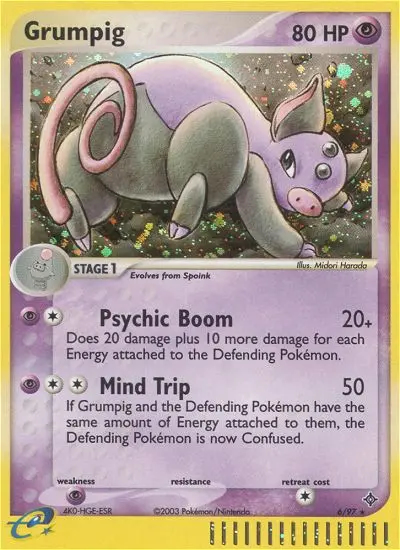 Image of the card Grumpig