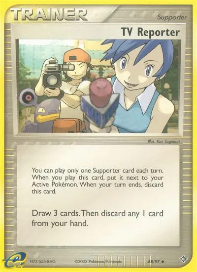 Image of the card TV Reporter