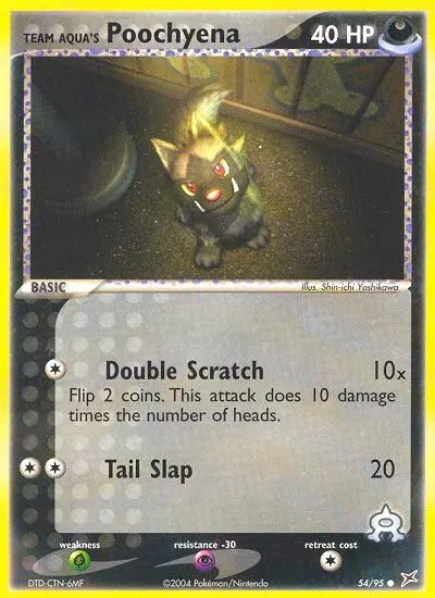 Image of the card Team Aqua's Poochyena