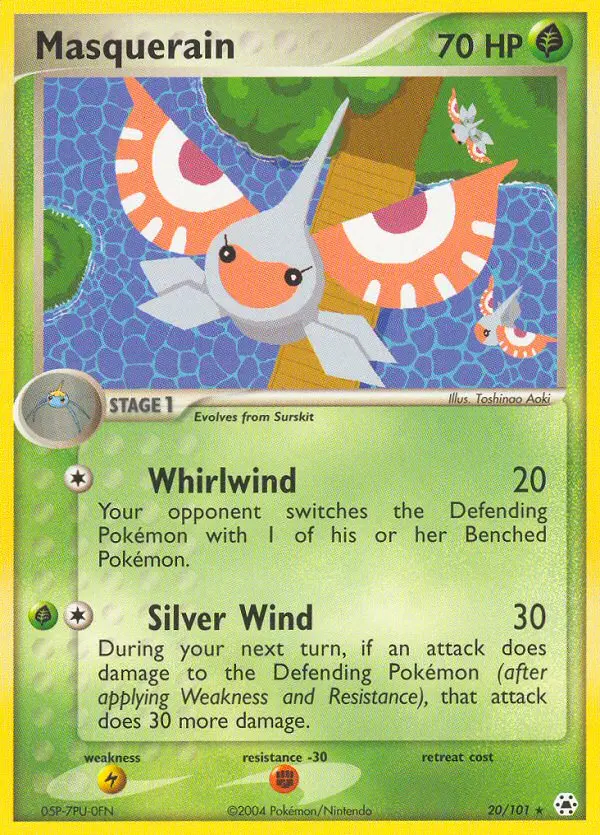 Image of the card Masquerain