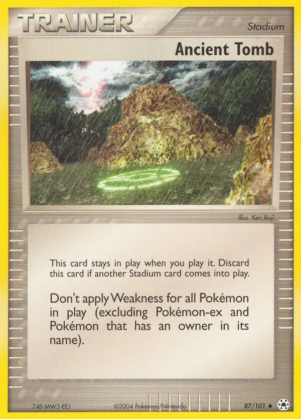 Image of the card Ancient Tomb