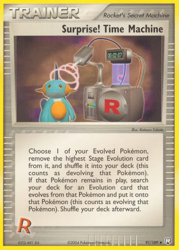 Image of the card Surprise! Time Machine