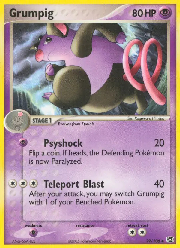 Image of the card Grumpig