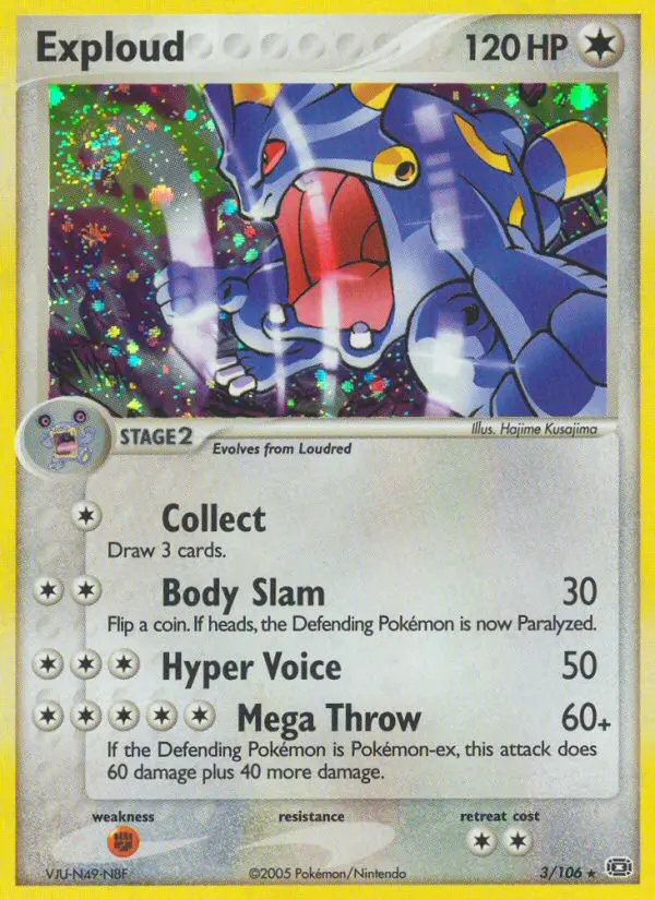 Image of the card Exploud