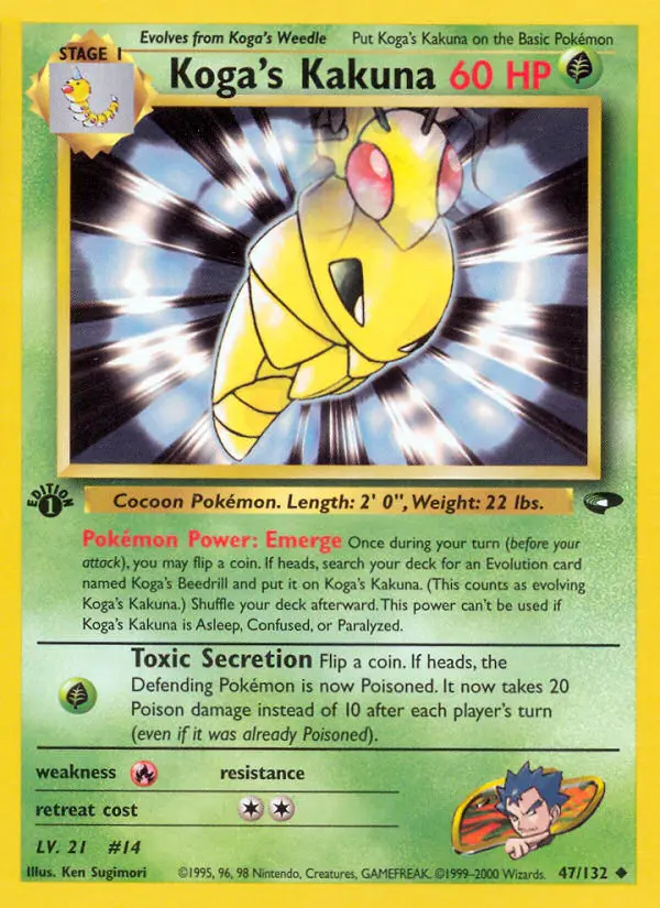 Image of the card Koga's Kakuna