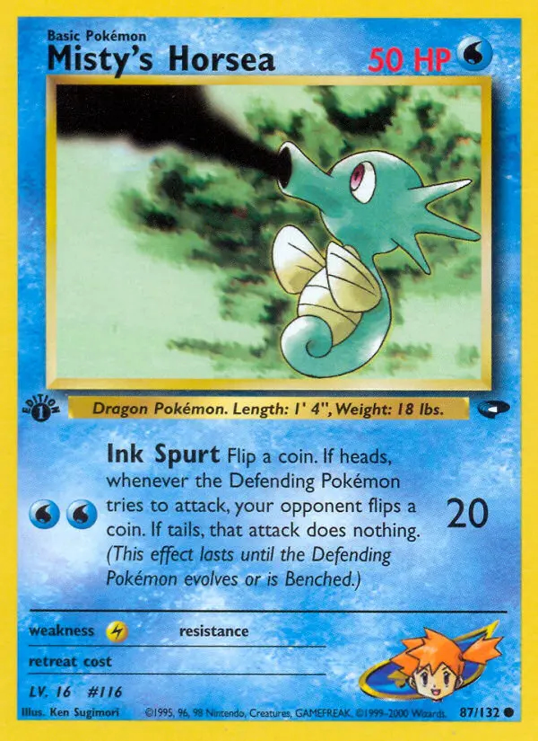 Image of the card Misty's Horsea