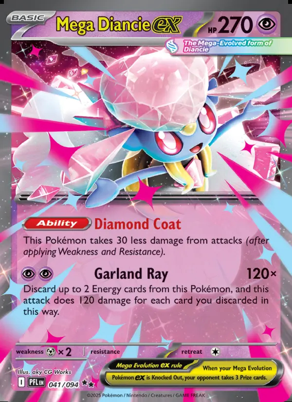 Image of the card Mega Diancie ex