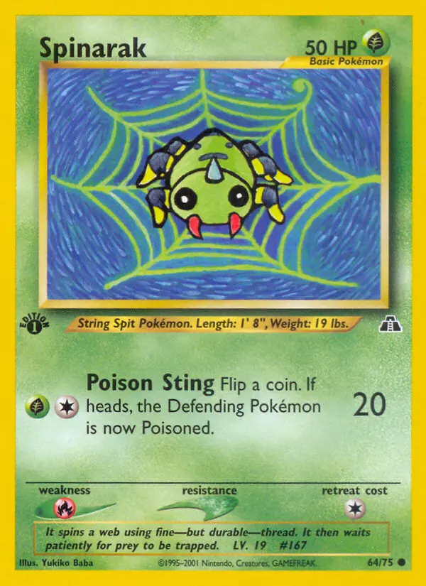 Image of the card Spinarak