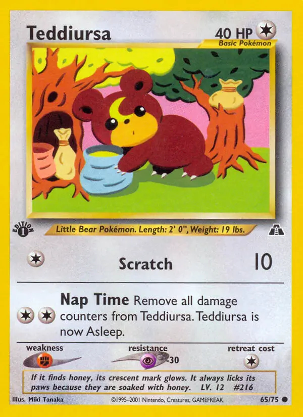 Image of the card Teddiursa