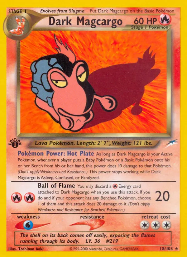 Image of the card Dark Magcargo