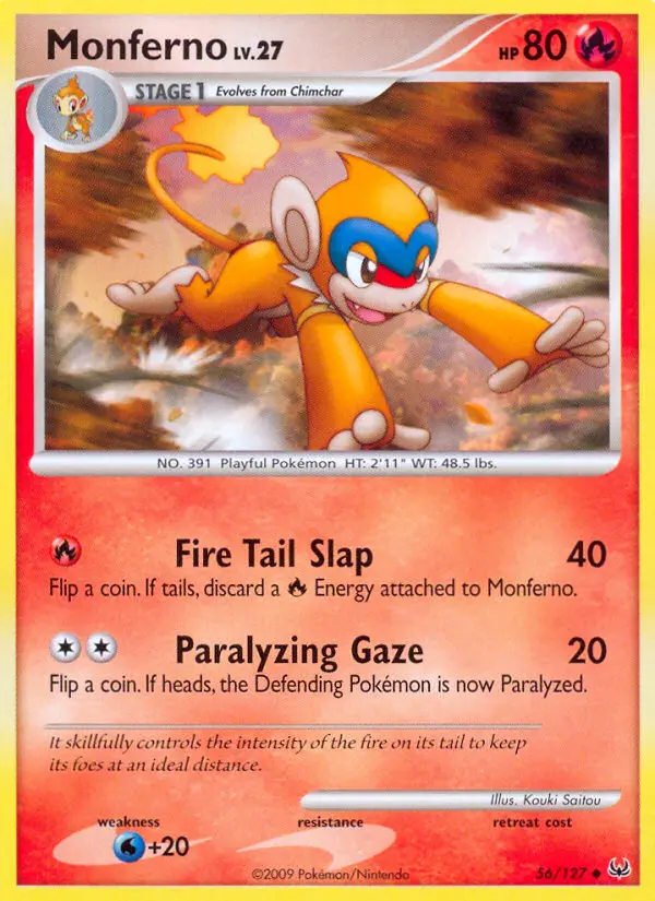 Image of the card Monferno