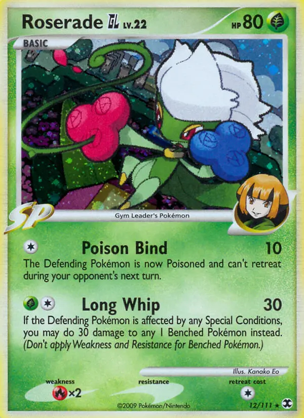 Image of the card Roserade GL