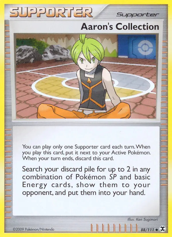 Image of the card Aaron's Collection